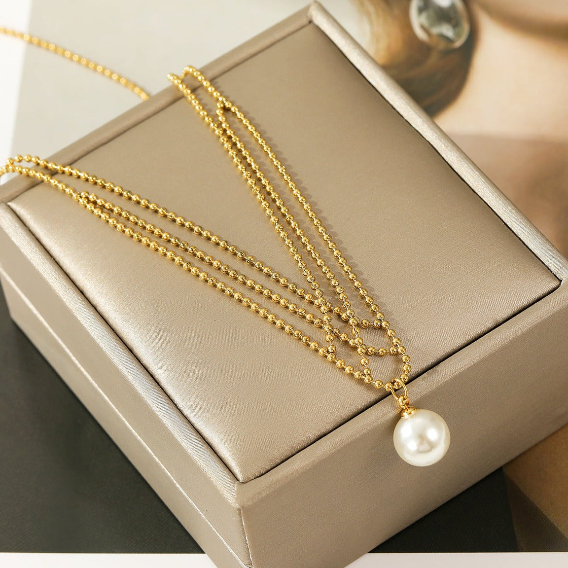 Opulent Akoya Pearl Necklace