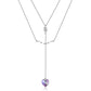 Heart Diamond Pendant S925 - ElineBeryl